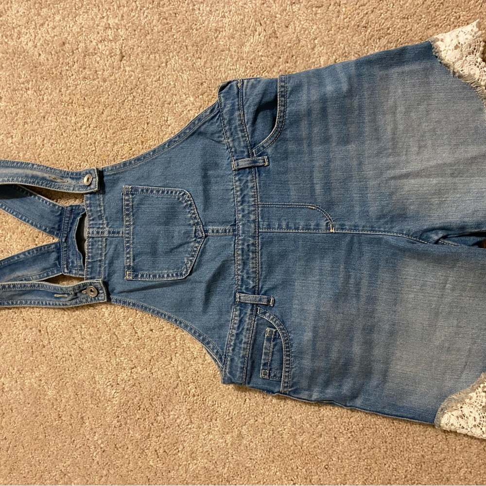 girls jean overalls